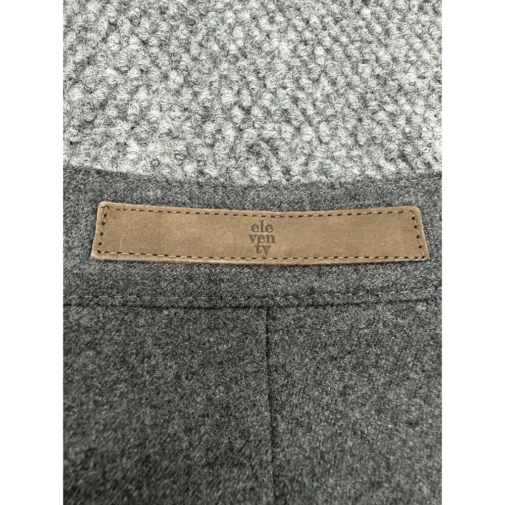 Eleventy Men's 31x33 Gray Wool Chino Pants Trousers Made in Italy - Picture 12 of 16